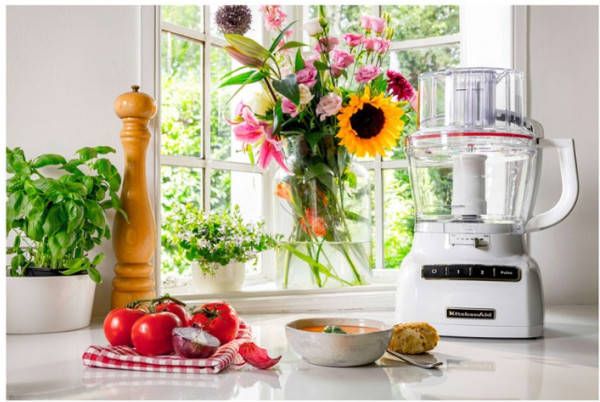 KitchenAid Foodprocessor keukenmachine 3, 1 liter 5KFP1325 Wit online kopen