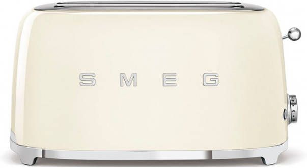 Smeg 50's Style broodrooster 2-slots extra lang TSF02CREU cr&#xE8;me online kopen