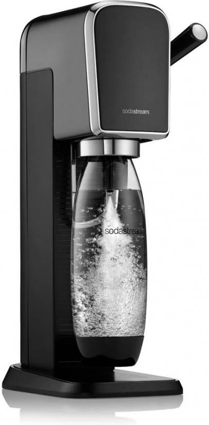 Sodastream ART Starterpack incl. 1l.Fles + Quick Connect Cilinder Waterkan Zwart online kopen