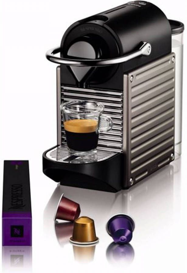 Nespresso Krups koffieapparaat Pixie XN304T(Titanium ) online kopen