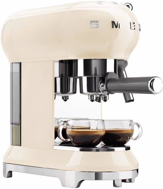 Smeg 50's Style espressomachine ECF01CREU cr&#xE8;me online kopen