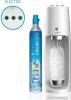 Sodastream Spirit One Touch toestel incl. 1 Fuse fles en 60L CO2 Cilinder Waterkan Wit online kopen