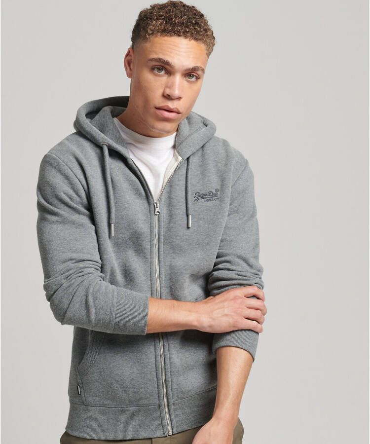 Sweat à Capuche Superdry Vintage Logo Emb Ziphood | Sport Is Good