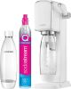 Sodastream ART Starterpack incl. 1l.Fles + Quick Connect Cilinder Waterkan Wit online kopen