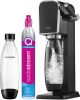 Sodastream ART Starterpack incl. 1l.Fles + Quick Connect Cilinder Waterkan Zwart online kopen