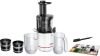 BOSCH Slow juicer MESM500W groot vermogen, voor hard fruit en groente, zeer stil, gemakkelijk te reinigen, wit online kopen