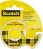 Scotch dubbelzijdige tape 12, 7 mm x 6, 3 m, dispenser + rolletje online kopen